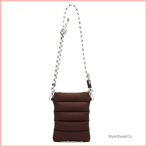 Handbags - Small Quilted Puffer Tote Crossbody Bag for Work Travel Gym